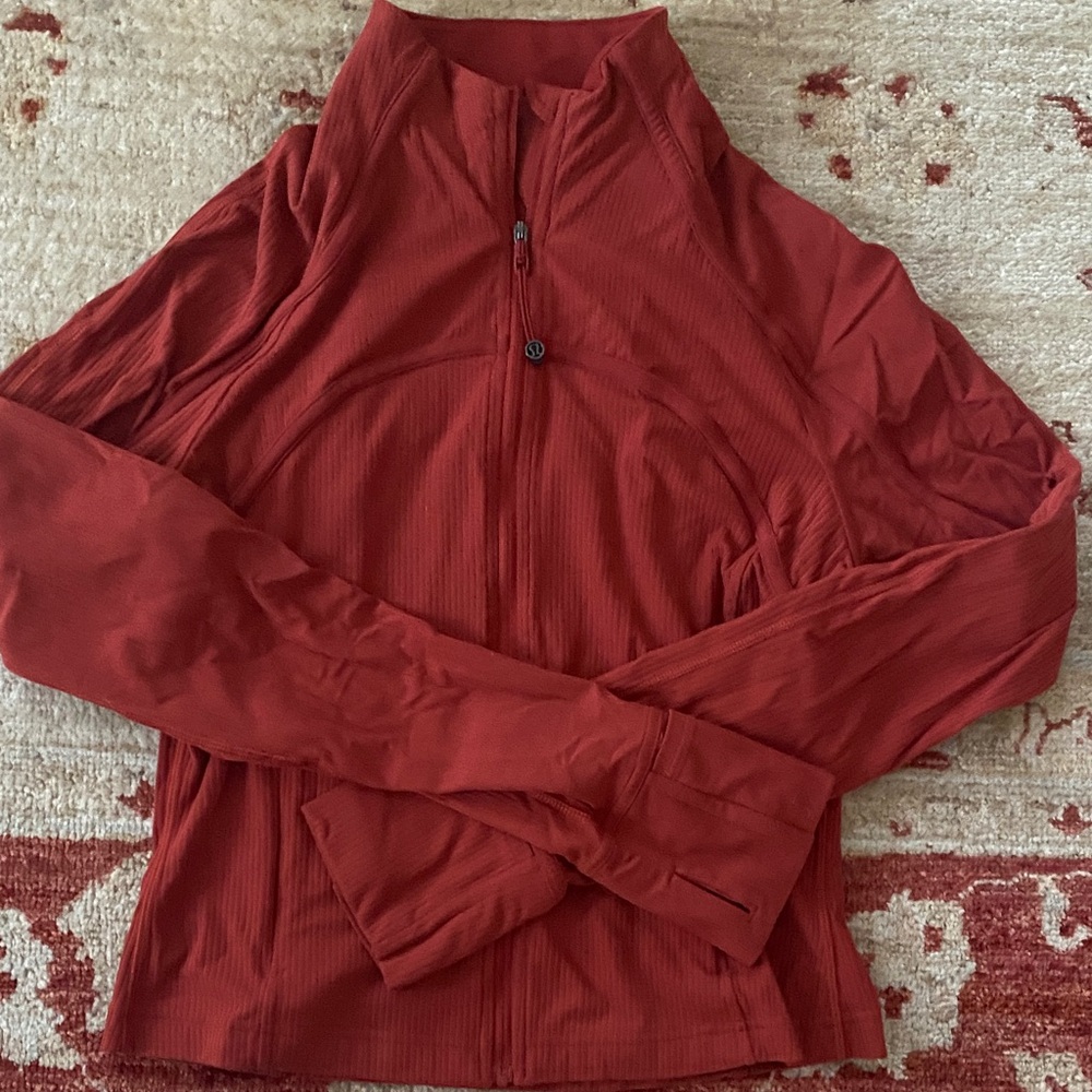 Lululemon Ribbed Nulu Cropped Define Jacket